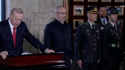Cumhurbaşkanı Recep Tayyip Erdoğan başkanlığındaki devlet erkanı, Büyük Önder Mustafa