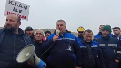Ankara'nın Nallıhan ilçesinde bulunan Çayırhan Termik Santrali ve Maden Ocağı'nda