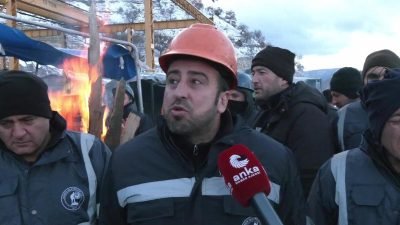 Ankara'nın Nallıhan ilçesindeki Çayırhan Termik Santrali ve Maden Ocağı'nda varlık