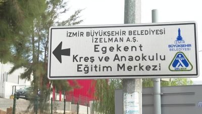 İzmir Büyükşehir Belediye Başkanı Cemil Tugay, İZELMAN Egekent Kreş ve