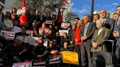 Esenyurt Belediye Başkanı Ahmet Özer’in tutuklanarak yerine kayyum atanmasına karşı