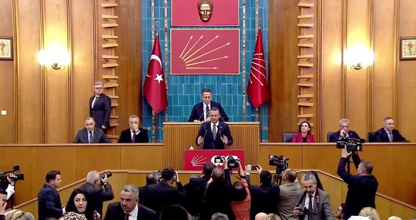 CHP Genel Başkanı Özgür Özel, partisinin grup toplantısında yaptığı konuşmada,