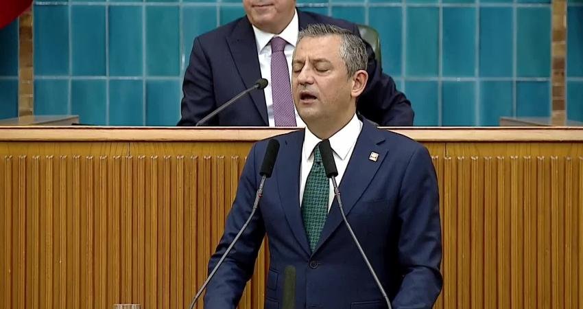 CHP Genel Başkanı Özgür Özel, partisinin grup toplantısında, “Tayyip Bey