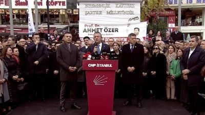 CHP Genel Başkanı Özgür Özel, partisinin Esenyurt’ta toplanan MYK’sının ardından