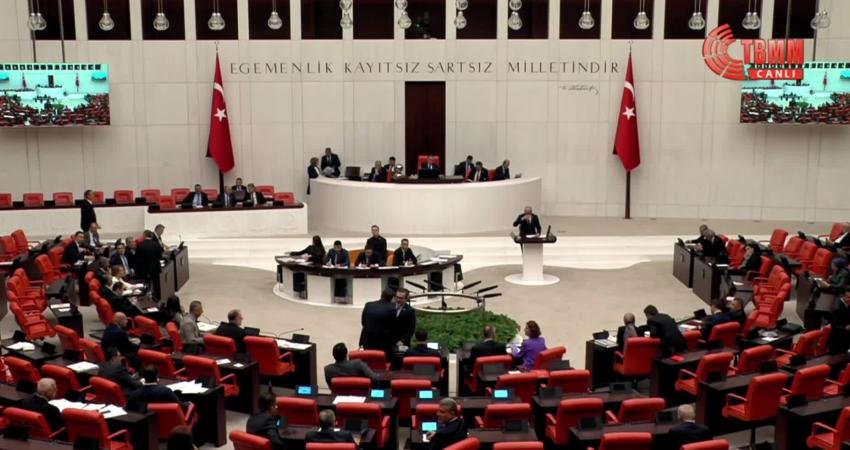 TBMM Genel Kurulu’nda, Köy Kanunu'nda düzenlemeler içeren kanun teklifinin birinci