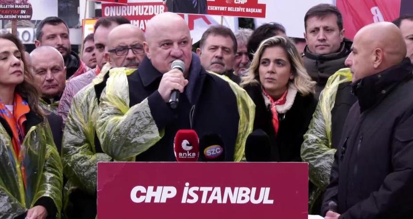 Esenyurt Belediye Başkanı Ahmet Özer’in tutuklanarak yerine kayyum atanmasına karşı