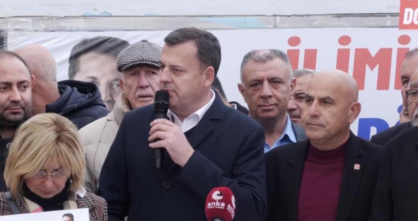 CHP Kırklareli Milletvekili Vecdi Gündoğdu, Esenyurt’taki Demokrasi Nöbeti'nde; “Artık zamanı
