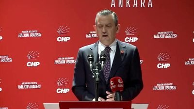 CHP Genel Başkanı Özgür Özel, ''Türkiye İttifakı, gücünün milletinden, renklerini