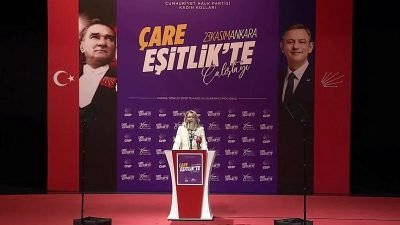 CHP Kadın Kolları Genel Başkanı Asu Kaya,  Çare Eşitlik'te