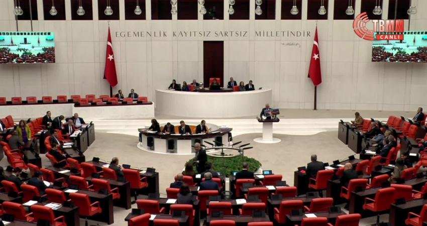 TBMM Genel Kurulu'nda, CHP’nin; Kaz Dağları'nda yürütülen madencilik çalışmalarının ekosisteme
