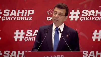 İstanbul Büyükşehir Belediye Başkanı Ekrem İmamoğlu, CHP’nin “Millet İradesine Sahip