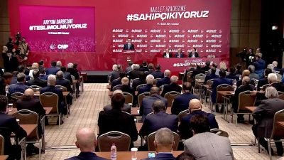 Türkiye Belediyeler Birliği ve İstanbul Büyükşehir Belediye Başkanı Ekrem İmamoğlu,