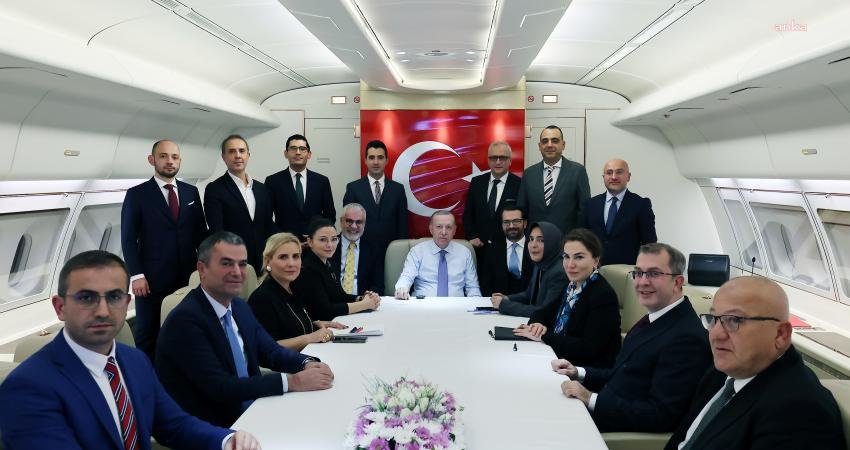 Cumhurbaşkanı Recep Tayyip Erdoğan, Riyad ve Bakü ziyaretlerinin ardından gazetecilere