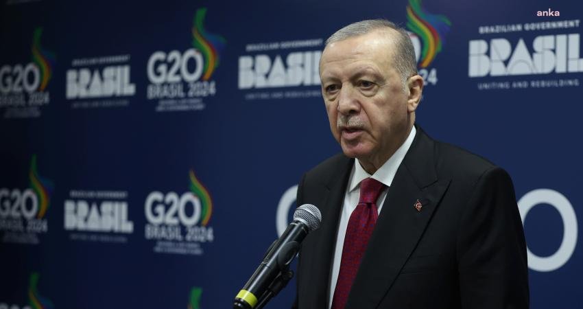 Cumhurbaşkanı Recep Tayyip Erdoğan, G20 Liderler Zirvesi'ne katılmak üzere bulunduğu