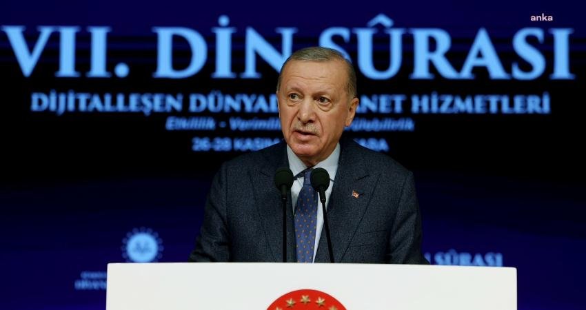 Cumhurbaşkanı Recep Tayyip Erdoğan, Diyanet İşleri Başkanlığınca düzenlenen 7’nci Din