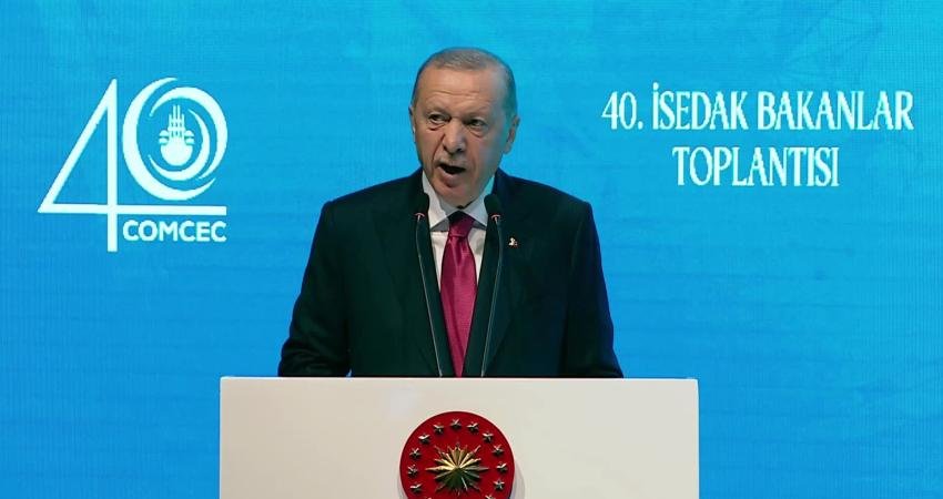 Cumhurbaşkanı Recep Tayyip Erdoğan, 40. İslam İşbirliği Teşkilatı Ekonomik ve