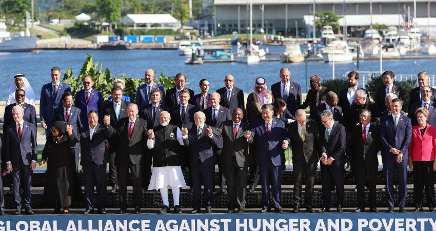 Cumhurbaşkanı Recep Tayyip Erdoğan, Brezilya'nın Rio de Janeiro kentinde düzenlenen
