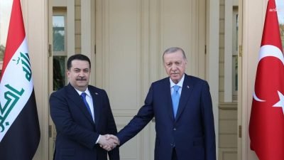 Cumhurbaşkanı Recep Tayyip Erdoğan, Irak Başbakanı Muhammed Şiya es-Sudani'yi kabul