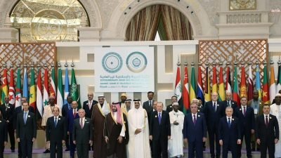 Cumhurbaşkanı Recep Tayyip Erdoğan, Riyad'da İslam İşbirliği Teşkilatı ve Arap Ligi