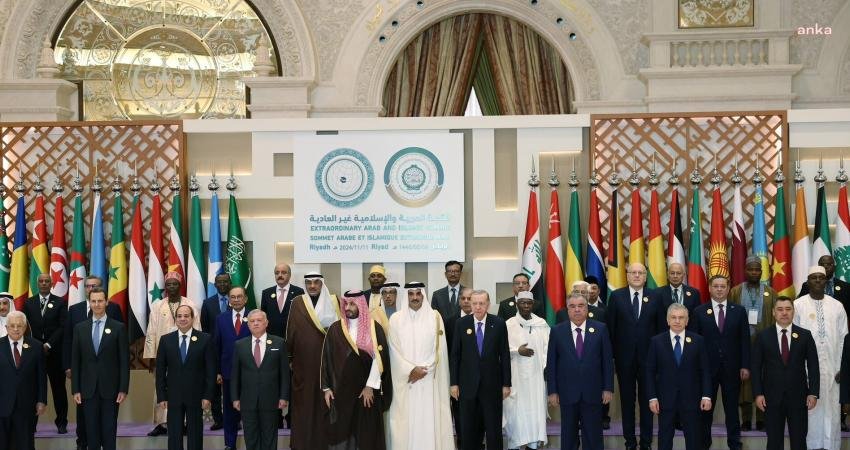Cumhurbaşkanı Recep Tayyip Erdoğan, Riyad'da İslam İşbirliği Teşkilatı ve Arap Ligi