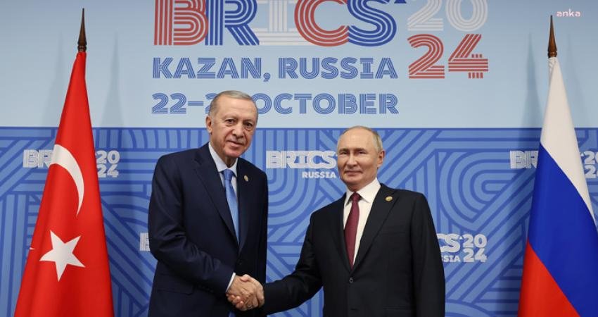 Cumhurbaşkanı Recep Tayyip Erdoğan, Rusya Devlet Başkanı Vladimir Putin ile