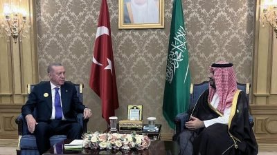 İslam İşbirliği Teşkilatı Zirvesi için Riyad’a giden Cumhurbaşkanı Recep Tayyip