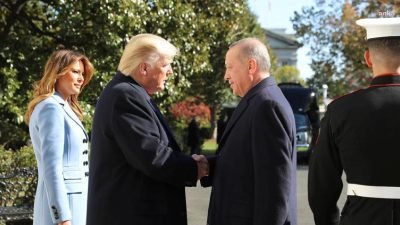 Cumhurbaşkanı Recep Tayyip Erdoğan, ABD seçim sonuçlarının netleşmeya başlamasıyla Cumhuriyetçilerin adayı