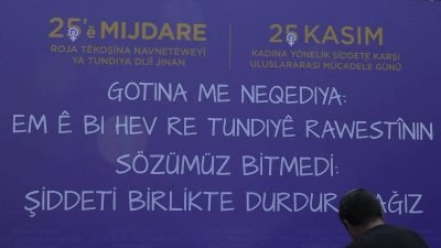DEM Parti Yerel Yönetimler Kadın Kurulu, 25 Kasım Kadına Yönelik