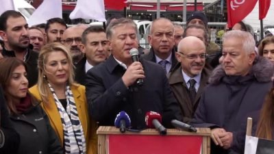 Esenyurt Belediyesi Başkanı Ahmet Özer'in tutuklanıp yerine kayyum atanmasına karşı