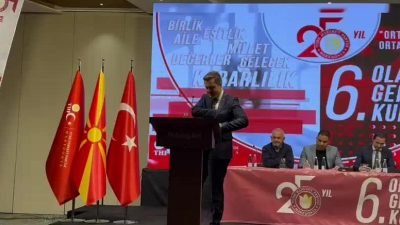 CHP Parti Sözcüsü Deniz Yücel, Makedonya Türk Hareket Partisi’nin (THP) 6’ncı