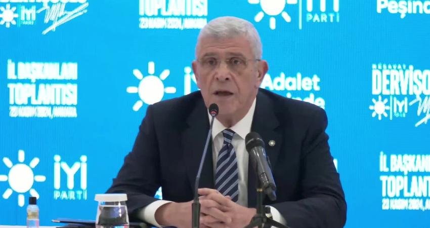 İYİ Parti Genel Başkanı Müsavat Dervişoğlu, CHP'nin 7'inci Genel Başkanı