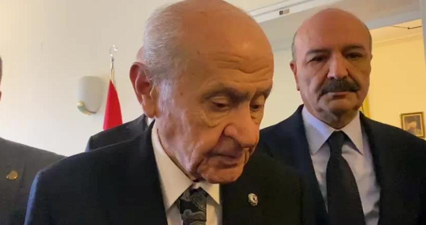 MHP Genel Başkanı Devlet Bahçeli, yerine kayyum atanan Mardin Büyükşehir