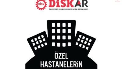 DİSK-AR'ın hazırladığı  "Özel hastanelerin SGK’ye yükü tırmanıyor" konulu araştırmaya