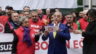 DİSK, Genel İş Sendikası Genel Başkanı Remzi Çalışkan ile DİSK