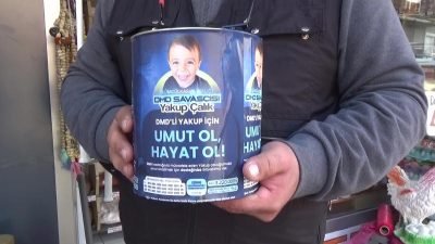 Edirne’de bazı esnaf,  kas hastalığıyla mücadele eden Duchenne Musküler Distrofi