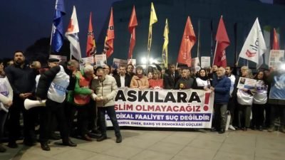 Genel-İş Sendikası Genel Başkanı Remzi Çalışkan ile DİSK Çukurova Bölge