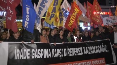 İstanbul Emek, Barış ve Demokrasi Güçleri, iktidarın kayyum politikasına karşı
