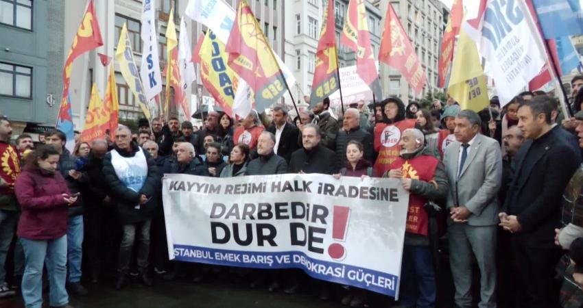 Emek Barış ve Demokrasi Güçleri, iktidarın bazı belediyelere kayyum atamasına
