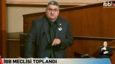 İstanbul Büyükşehir Belediyesi (İBB) Meclisi’nde konuşan, İBB ve Esenyurt Meclis