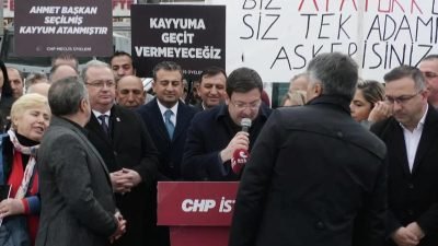 CHP Genel Başkan Yardımcısı Burhanettin Bulut, Esenyurt’taki Demokrasi Nöbeti'nde; “Birliğimizi