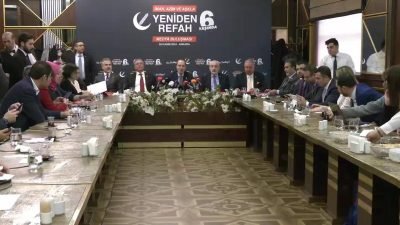 Yeniden Refah Partisi Genel Başkanı Fatih Erbakan, yeni çözüm süreci