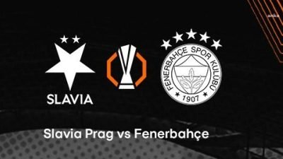 UEFA Avrupa Ligi'nin beşinci haftasında Slavia Prag ile Fenerbahçe karşı