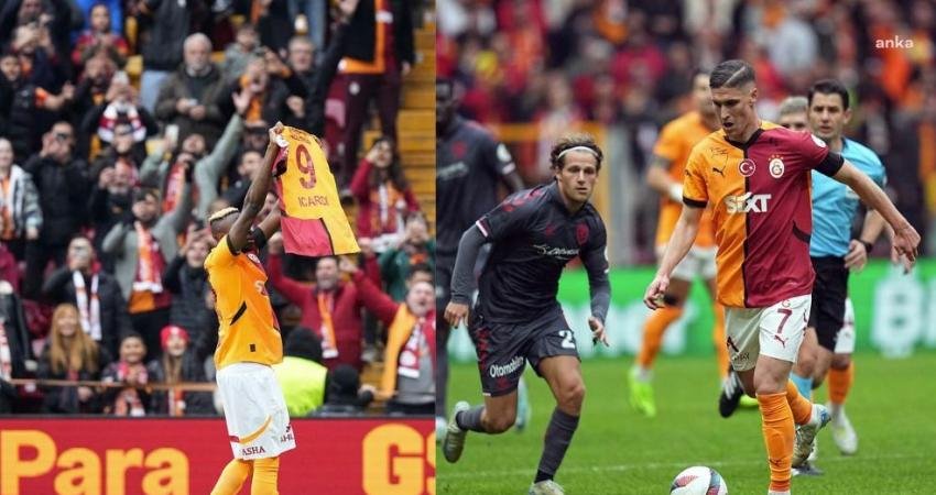 Trendyol Süper Lig 'de 12. hafta maçında Galatasaray sahasında ağırladığı