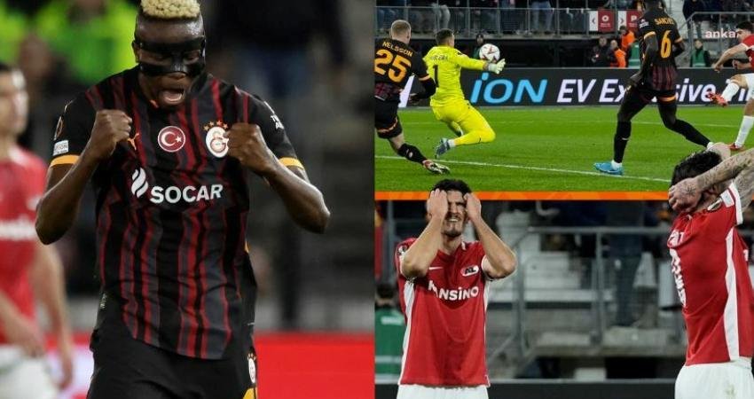 UEFA Avrupa Ligi'nin beşinci haftasında, Galatasaray deplasmanda karşılaştığı Hollanda ekibi