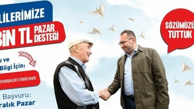 Gaziosmanpaşa Belediye Başkanı Hakan Bahçetepe’nin seçim vaatlerinden olan “Emeklilere Pazar