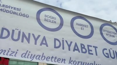Gemlik Belediyesi, 14 Kasım Diyabet Günü dolayısıyla ilçe merkezinde bilgilendirme
