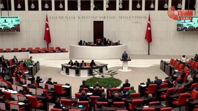 CHP Grup Başkanvekili Gökhan Günaydın, TBMM Genel Kurulu'nda  Sosyal Sigortalar
