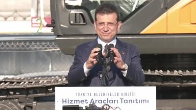 Türkiye Belediyeler Birliği adına 24 belediye hizmet aracını Hatay'daki belediyelere
