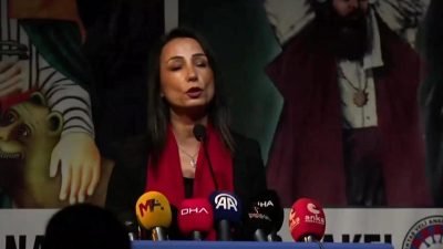 DEM Parti Eş Genel Başkanı Tülay Hatimoğulları, Hacı Bektaş Veli Anadolu Kültür