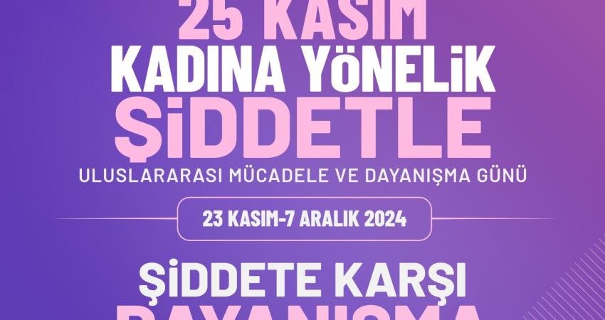 İstanbul Büyükşehir Belediyesi (İBB), 25 Kasım ‘Kadına Yönelik Şiddete Karşı